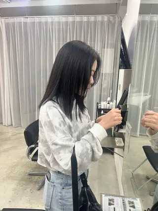 カラー chika/艶カラー /似合わせカラーのヘアスタイル