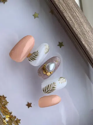 ネイル rukianail 新里のネイルデザイン