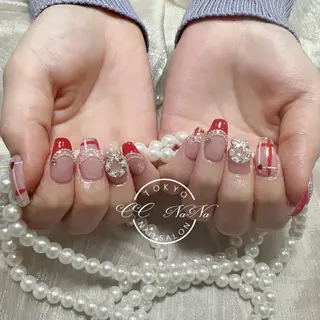 ネイル CC NaNa ワンホンネイル🌙Nのネイルデザイン