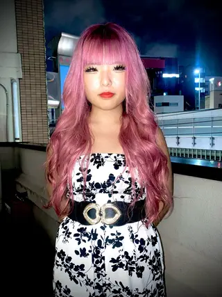 ロング habitt所属・Fu jiのヘアスタイル