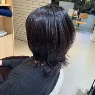 ミディアム 宮本 季奈のヘアスタイル