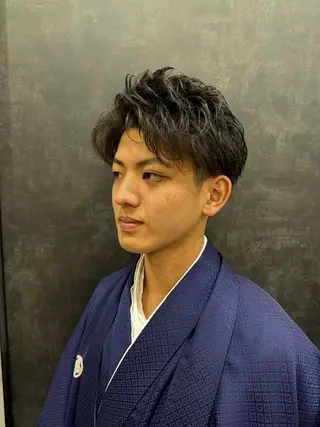 メンズ レイヤー/スパイキー ショート/坂本翔のヘアスタイル