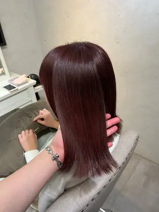 ミディアム カラー Hair relax  spa Beige所属・🎀 Ririka🎀のヘアスタイル