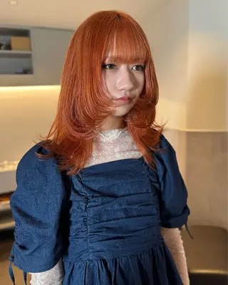 カラー niko_saga_hairmake所属・アヤカ （AYAKA）のヘアスタイル