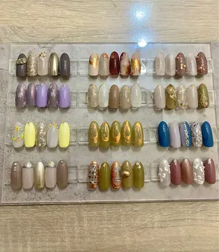 ロング cattleya nailのネイルデザイン