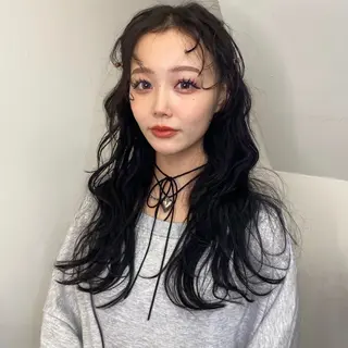 ロング カラー land所属・透明感カラー/レイヤ ー🌙Honokaのヘアスタイル