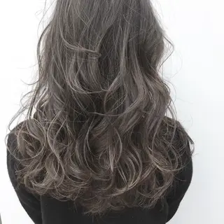 セミロング カラー レイヤーカット BLend 渋谷のヘアスタイル