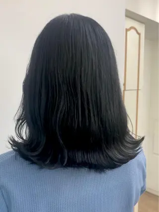 カラー 美髪縮毛矯正🫧 艶カラー/スズカのヘアスタイル