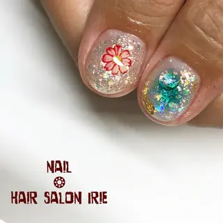 ネイル Hair salon Irie所属・與儀 知佳のネイルデザイン