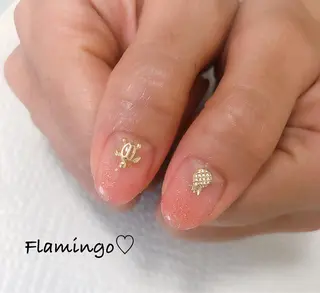 ネイル 浮きにくいフィルイン ｜上品シンプルネイルのネイルデザイン