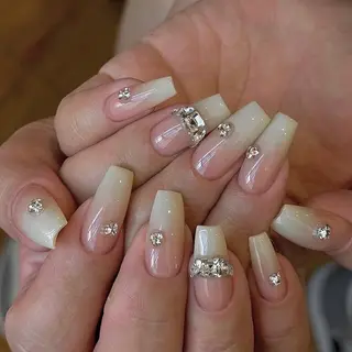 ネイル By moonネイル 🌷ワンホン/韓国風のネイルデザイン