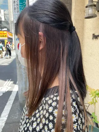 カラー Porte所属・疋田(ひきた)真由 🐶東京/都立大学のヘアスタイル