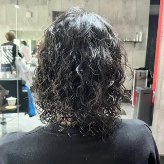 ロング メンズ パーマ PLUSISM Velen所属・高橋嵐 プラスイズムヴェレンのヘアスタイル