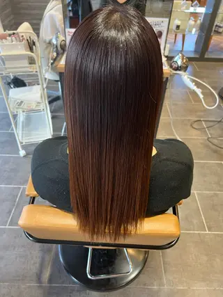 ロング カラー ツヤ髪の匠/髪質改善 山本晃太のヘアスタイル