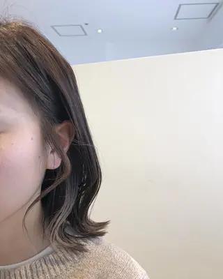 ミディアム カラー MignonS 仙幸 大輔のヘアスタイル