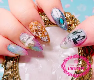 ネイル CROWN プライベートサロンのネイルデザイン