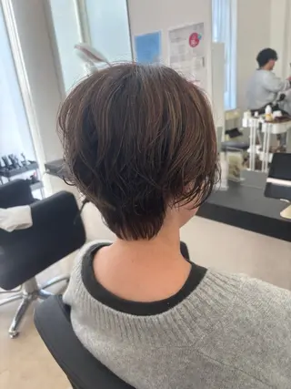 ショート パーマ 🎀レディース特化 山下 京華🎀のヘアスタイル