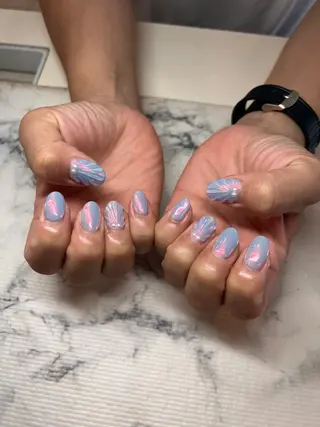 ネイル いちじゅう あおいのネイルデザイン