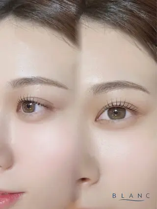 マツエク・マツパ Eyelash Salon Blanc～まつげエクステと眉の専門美容室～イオンモールとなみ店所属・藤井 真麻のマツエク・マツパデザイン