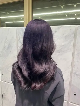 セミロング カラー プルエクステ/カラー ⭐️KIR̋Aのヘアスタイル