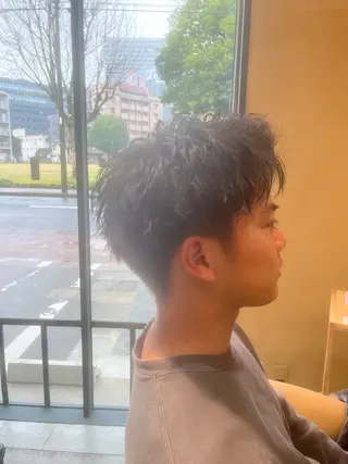 ショート メンズ 鹿児島 TSUBASAのヘアスタイル