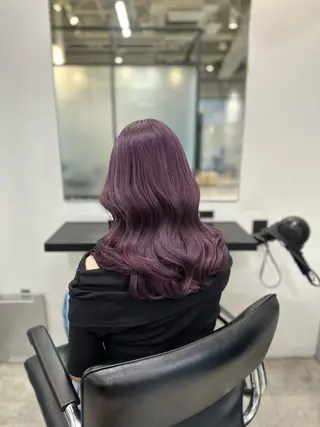 ロング カラー 韓国ヘア🇰🇷🎀 みきのヘアスタイル