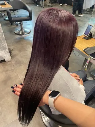 ロング カラー ヘアアレンジ メンズ特化/パーマ/ カット/カラー/るなのヘアスタイル