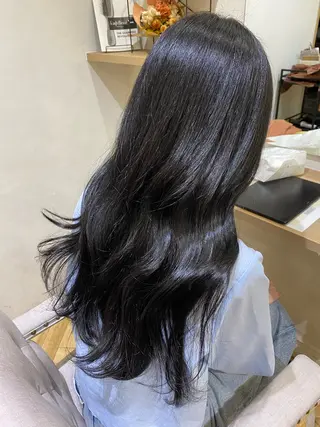 ロング 原 朱莉のヘアスタイル