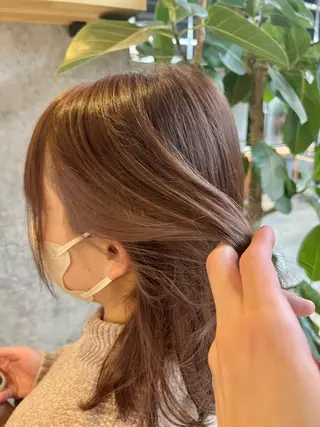 ショート カラー ハイトーンカラ ー/小川のヘアスタイル