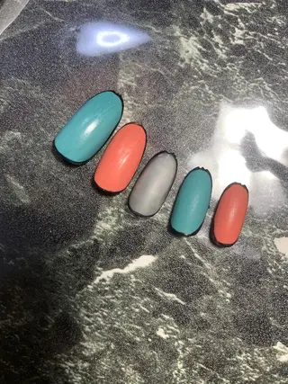 ネイル マルサンカクシカク所属・○△□ 守口市のネイルデザイン