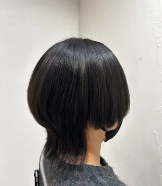 ショート モデル募集🌷/ 艶カラー/大谷李緒奈のヘアスタイル