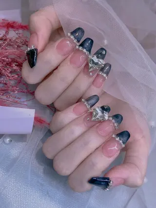 ネイル 長さだし専門店 M2　rikaのネイルデザイン