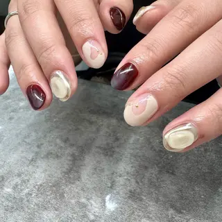 ネイル 𝗺𝗮𝗸𝗶 .のネイルデザイン