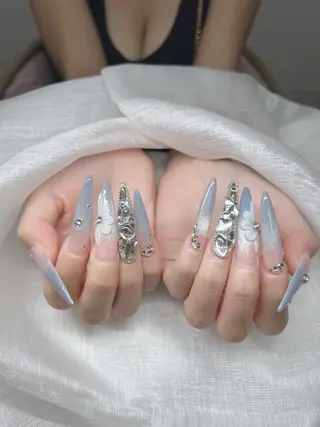 ネイル Lee Nails チップ長さだし専門店のネイルデザイン