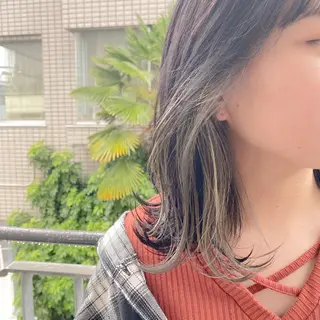 ミディアム カラー 大宮 / ボブ特化 永井竜也のヘアスタイル