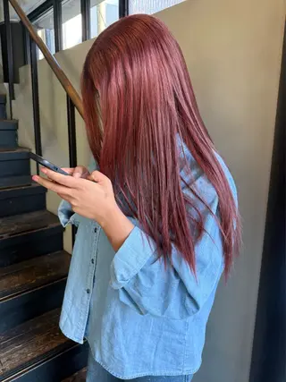 ロング saki / ボブ /レイヤーのヘアスタイル