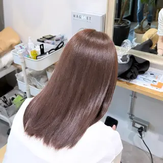 ミディアム カラー 暖色/カラー特化/ ネイル/美咲🫧のヘアスタイル