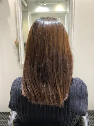ミディアム カラー ducha所属・DUCHA Tomida naoのヘアスタイル