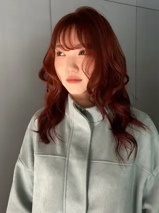 カラー Le'a谷町✨ ムラタユナのヘアスタイル