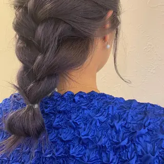 セミロング カラー ヘアアレンジ m ā l o.🌷 サカモトマイコのヘアスタイル