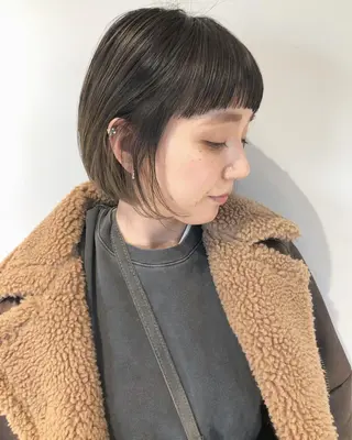 ショート カラー ❤️ダブルカラー 髪質改善❤️SAYAのヘアスタイル