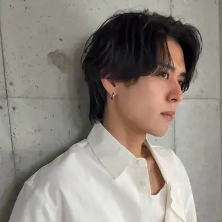 パーマ メンズ 竹嶌 健吾のヘアスタイル