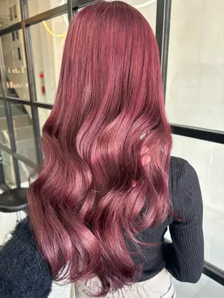 カラー MaisonHALU 松浦光咲のヘアスタイル