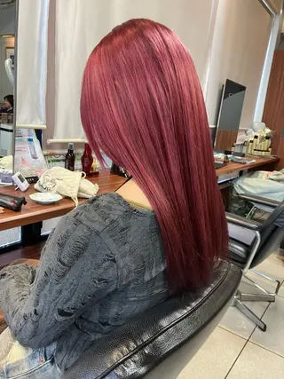 ロング カラー ゴーランスヴィ所属・小島 よしおのヘアスタイル