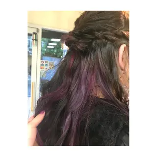 ロング ヘアアレンジ switch plus所属・長谷川 楓のヘアスタイル