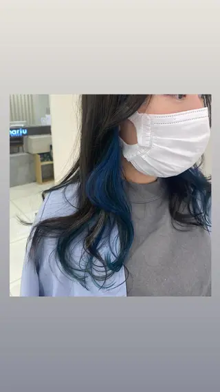 ロング カラー marju銀座 マージュギンザのヘアスタイル