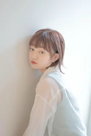 ショート カラー Cinq所属・ハイライト🌟/ ボブ/豊田のヘアスタイル