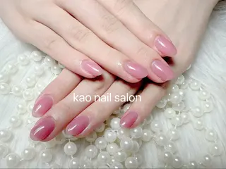 ネイル kao nail マグネット/長さだしのネイルデザイン