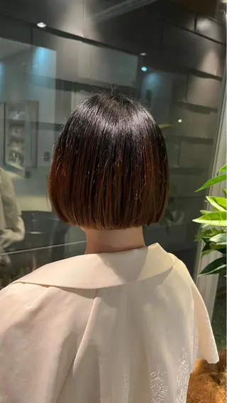 ショート 宮本丈也/金沢美容室 /理美容/パーマのヘアスタイル