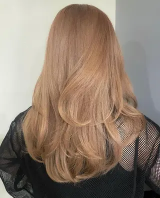 ロング 宇野愛華∕ レイヤー∕デザインのヘアスタイル